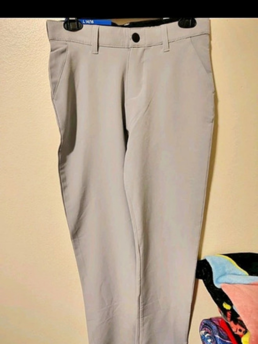 Hurley Youth Performance Chino Pants Gray Large